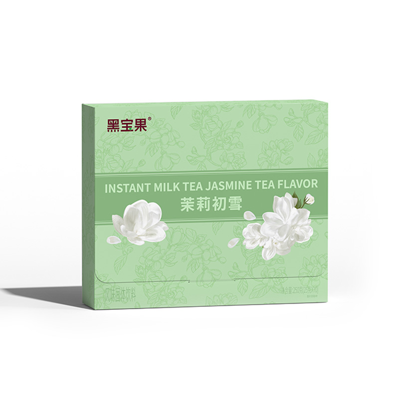 黑宝果·茉莉初雪奶茶风味固体饮料 250克（25克*10/盒）